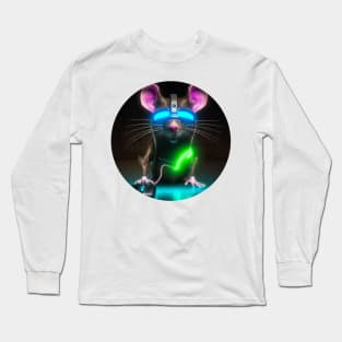 Cyberpunk mouse Long Sleeve T-Shirt